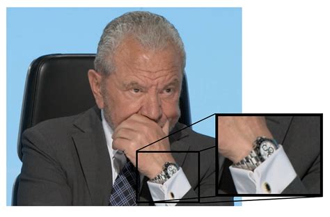 alan sugar rolex daytona|Alan Sugar’s Watch Collection On The Apprentice .